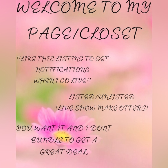 💓UNLISTED/LISTED LIVE SHOW💓 - Picture 1 of 1